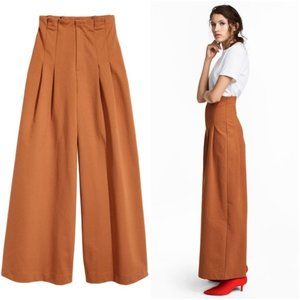 COPY - H&M Rare Chic Trend Rust High Waist Wide Leg Pants NWT Sz 14